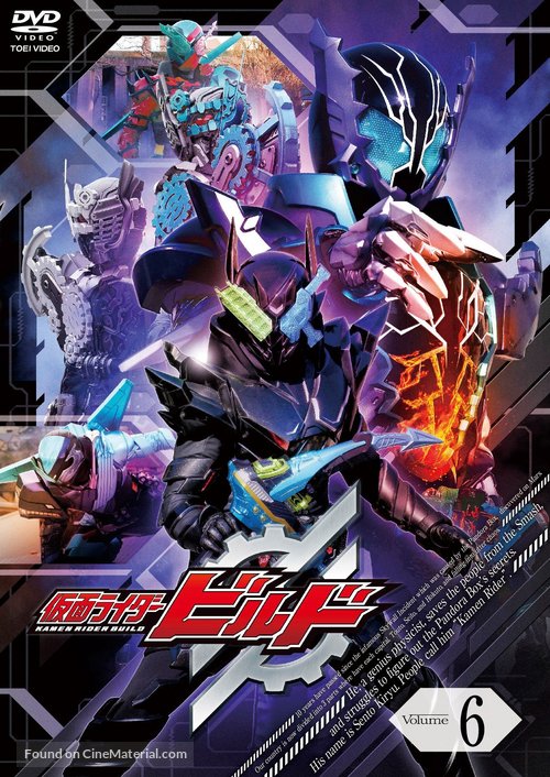 &quot;Kamen Rider Birudo&quot; - Japanese DVD movie cover