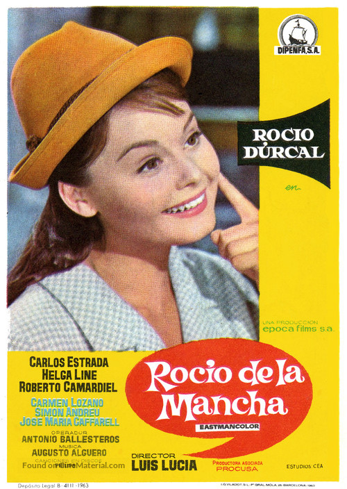 Roc&iacute;o de La Mancha - Spanish Movie Poster
