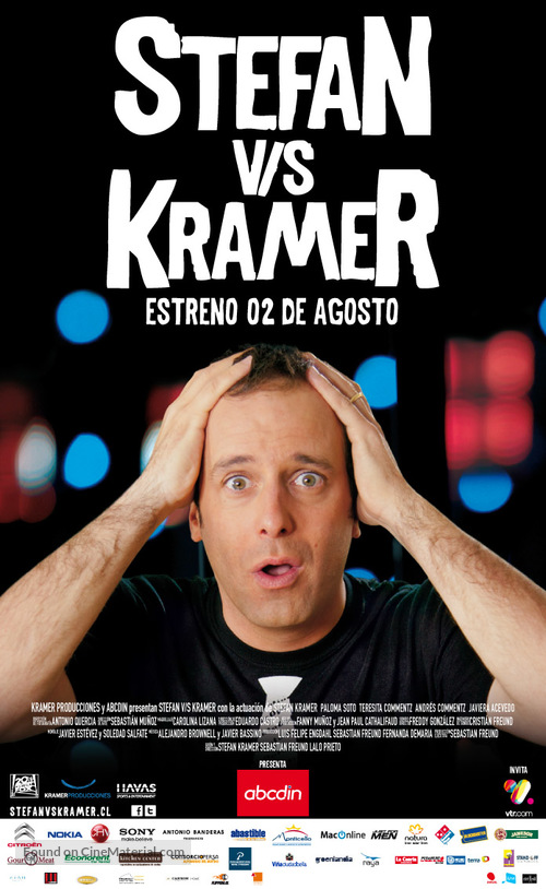 Stefan v/s Kramer - Chilean Movie Poster