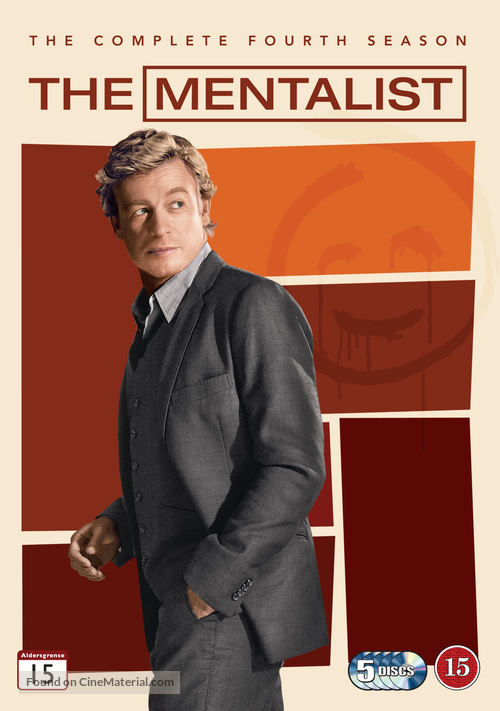 &quot;The Mentalist&quot; - Danish DVD movie cover