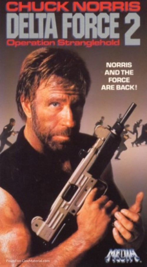 Delta Force 2: The Colombian Connection - VHS movie cover