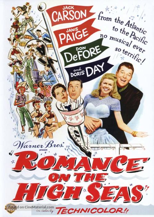 Romance on the High Seas - DVD movie cover