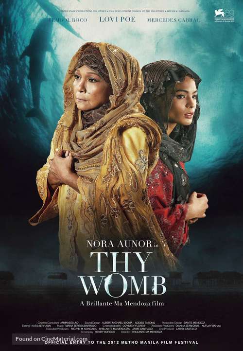Thy Womb - Philippine Movie Poster