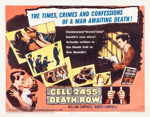 Cell 2455 Death Row - Movie Poster