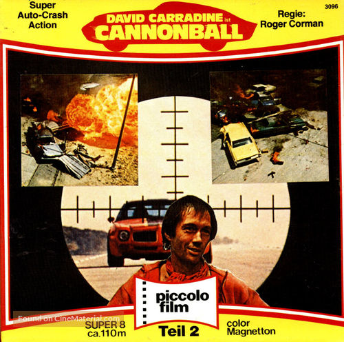Cannonball! - German Movie Cover