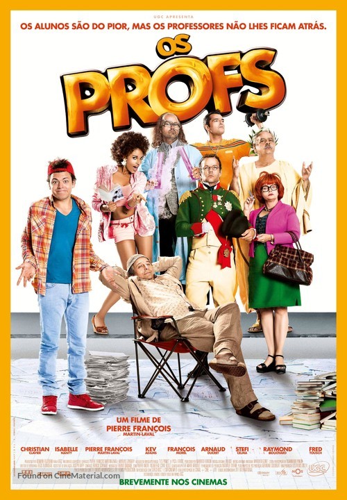 Les profs - Portuguese Movie Poster