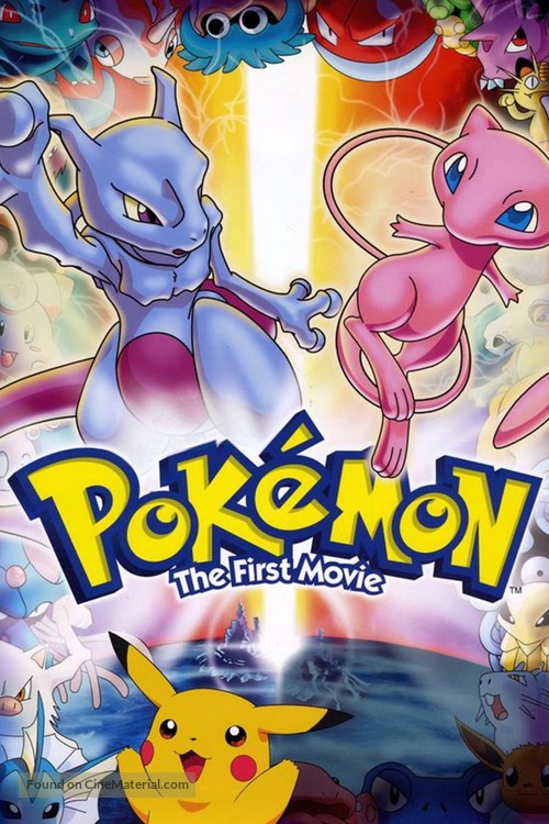 Pokemon: The First Movie - Mewtwo Strikes Back - Movie Cover
