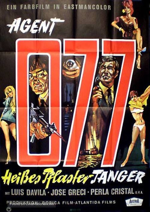 Marc Mato, agente S. 077 - German Movie Poster