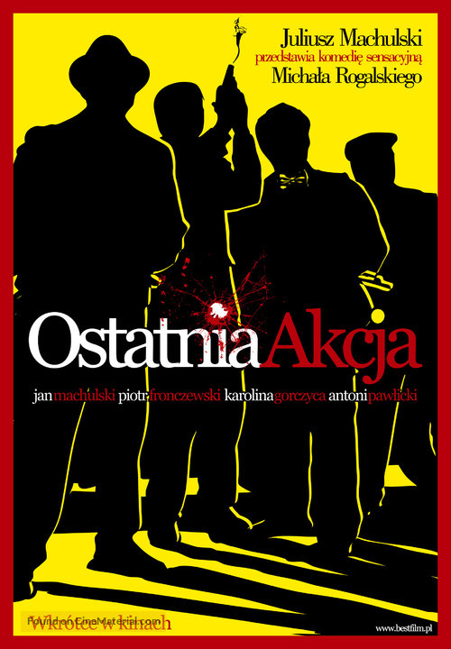 Ostatnia akcja - Polish Movie Poster