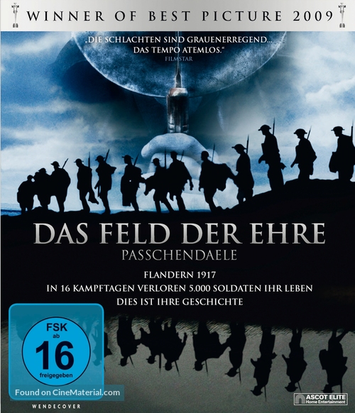 Passchendaele - German Blu-Ray movie cover