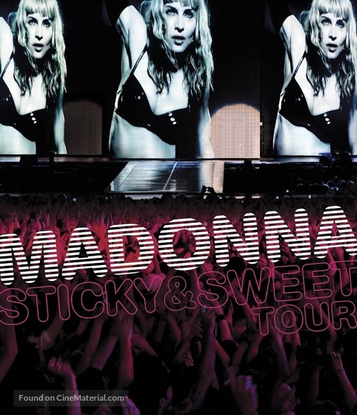 Madonna: Sticky &amp; Sweet Tour - Blu-Ray movie cover
