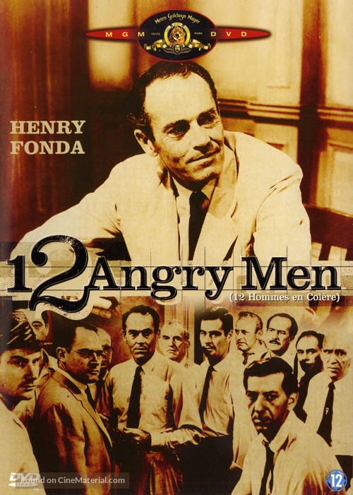 12 Angry Men - Belgian Movie Cover