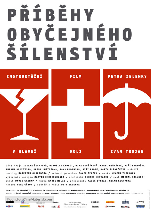 Pr&iacute;behy obycejn&eacute;ho s&iacute;lenstv&iacute; - Czech poster