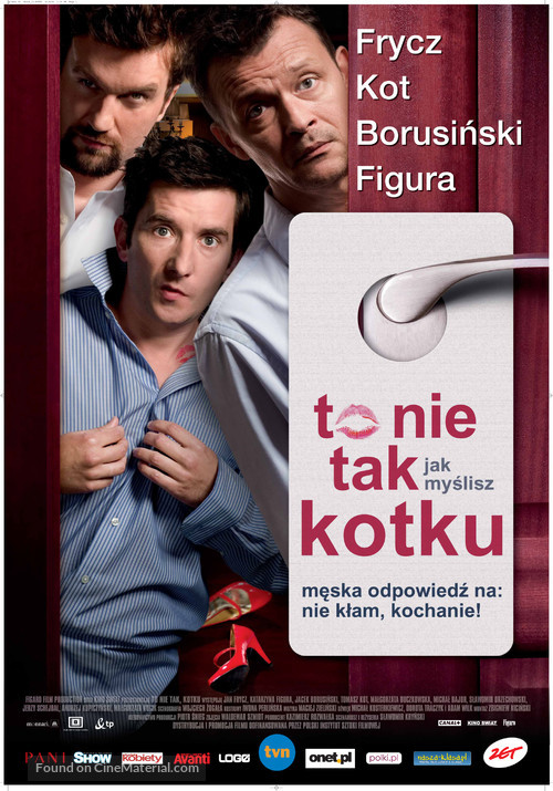 To nie tak jak myslisz, kotku - Polish Movie Poster