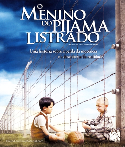 The Boy in the Striped Pyjamas - Brazilian Blu-Ray movie cover