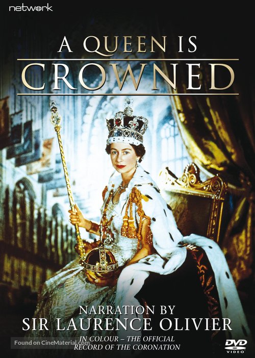 A Queen Is Crowned - British DVD movie cover