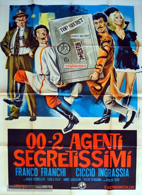 002 agenti segretissimi - Italian Movie Poster