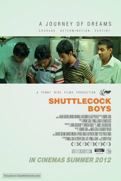 Shuttlecock Boys - Indian Movie Poster