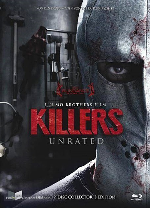 Killers - Austrian Blu-Ray movie cover