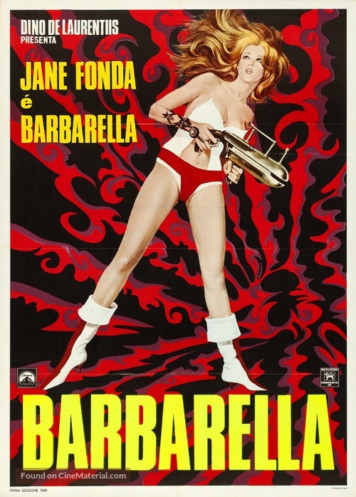 Barbarella - Italian Movie Poster