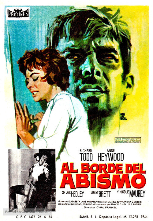 The Very Edge - Spanish Movie Poster