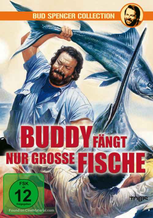 Piedone lo sbirro - German DVD movie cover