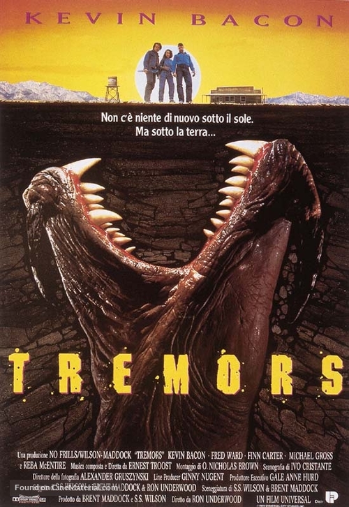 Tremors - Italian Movie Poster