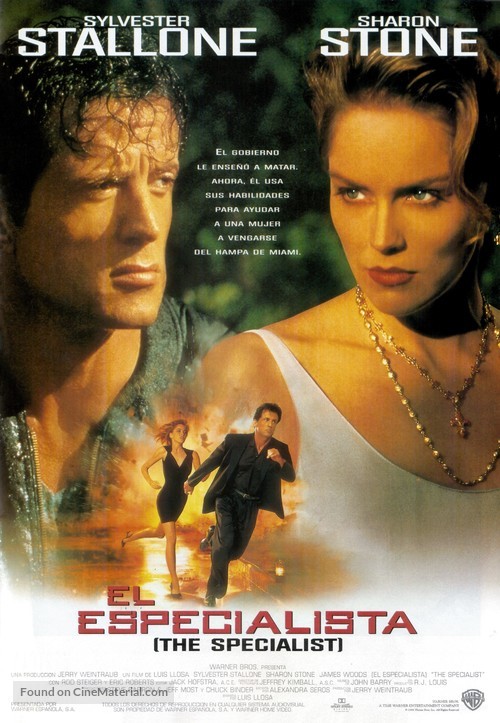 The Specialist - Spanish Movie Poster