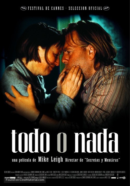 All or Nothing - Spanish Movie Poster