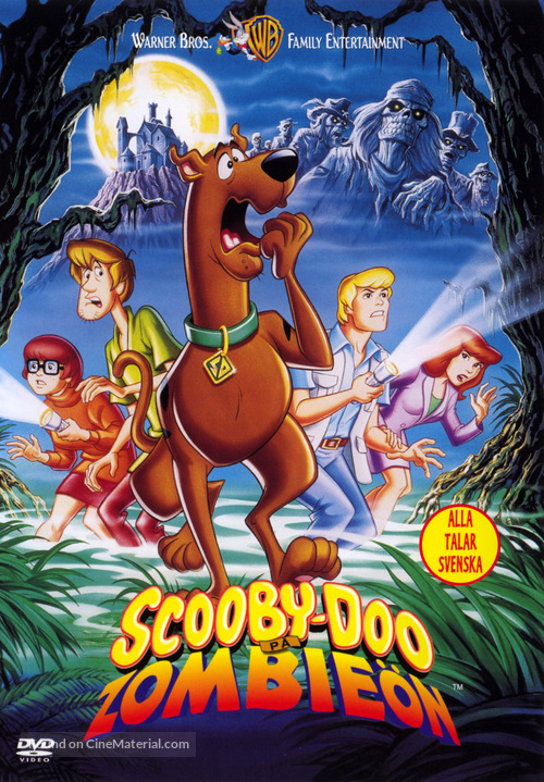 Scooby-Doo on Zombie Island - Swedish DVD movie cover