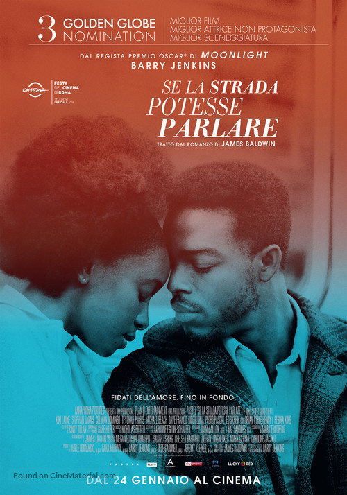 If Beale Street Could Talk - Italian Movie Poster