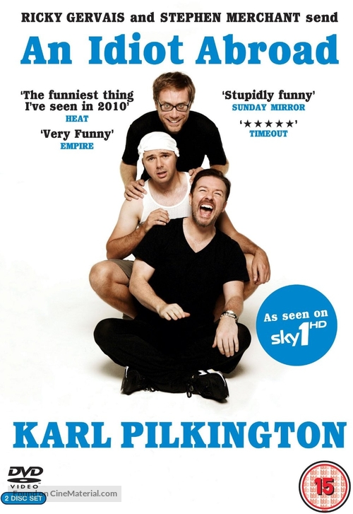 &quot;An Idiot Abroad&quot; - DVD movie cover