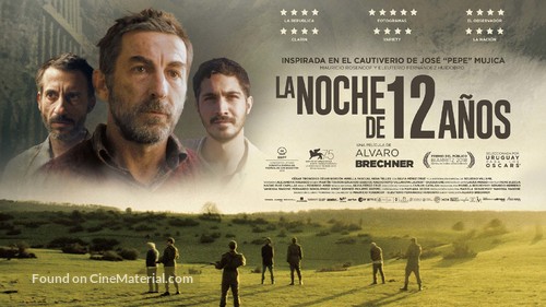 La noche de 12 a&ntilde;os - Spanish Movie Poster