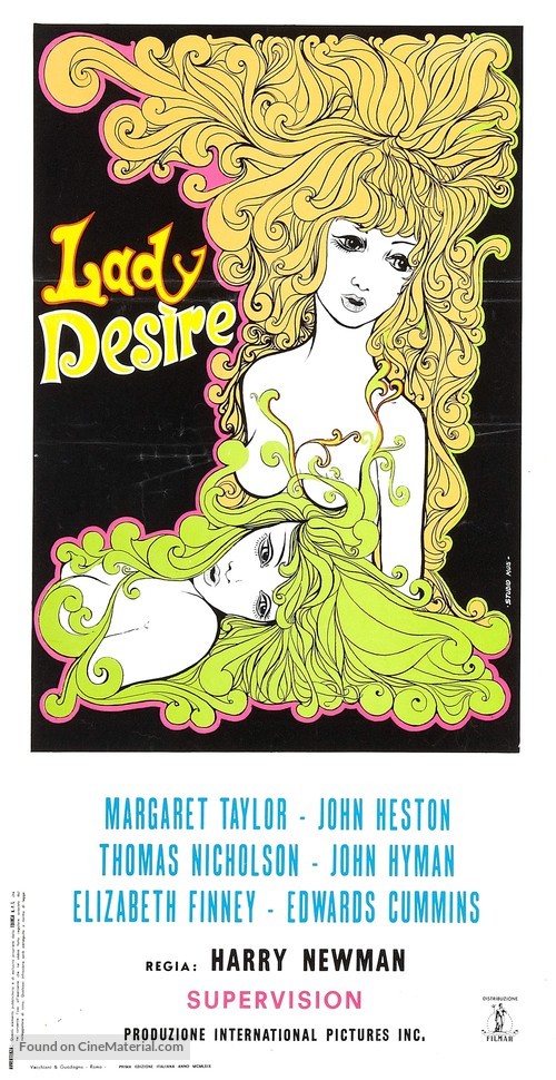 Lady Desire - Italian Movie Poster