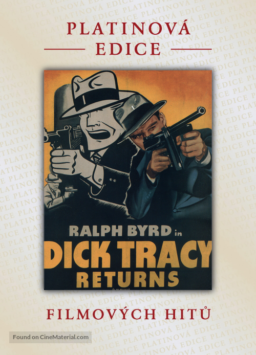 Dick Tracy Returns - Czech DVD movie cover