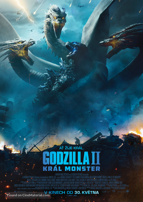 Godzilla: King of the Monsters - Czech Movie Poster