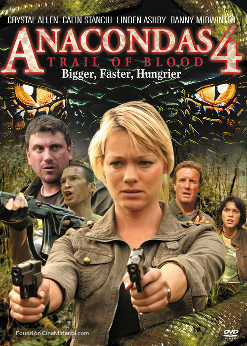 Anaconda 4: Trail of Blood - DVD movie cover
