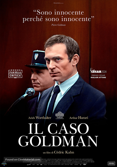 Le proc&egrave;s Goldman - Italian Movie Poster