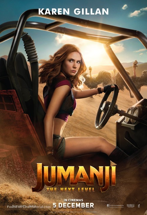 Jumanji: The Next Level - Malaysian Movie Poster