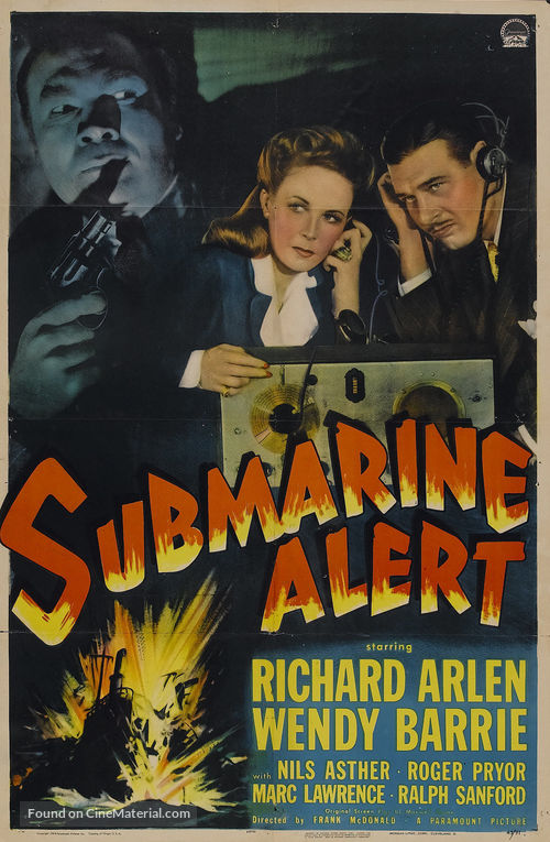 Submarine Alert - Movie Poster