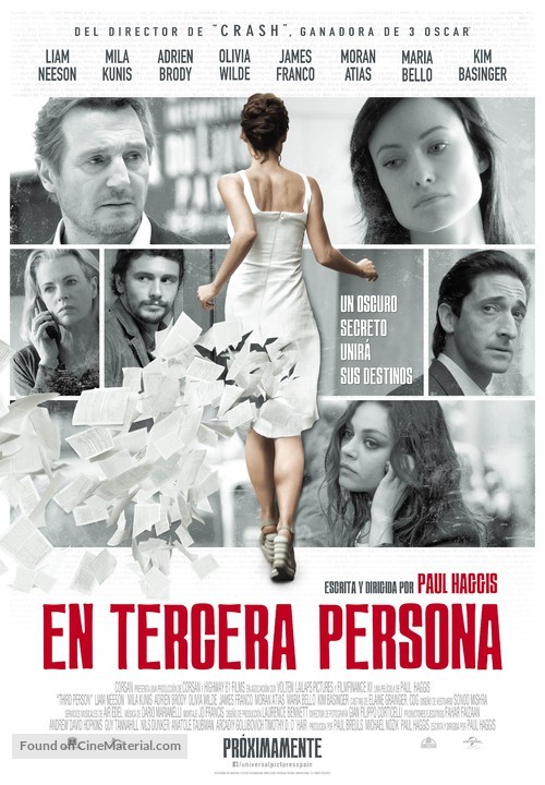 Third Person - Spanish Movie Poster