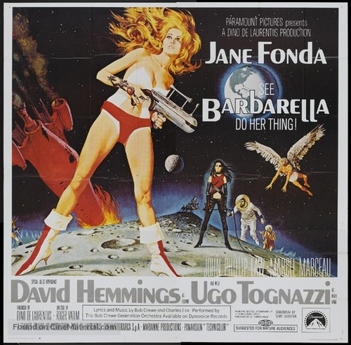 Barbarella - Theatrical movie poster