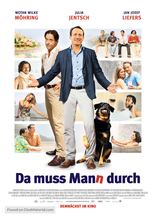 Da muss Mann durch - German Movie Poster