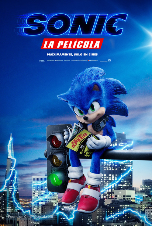 Sonic the Hedgehog - Argentinian Movie Poster