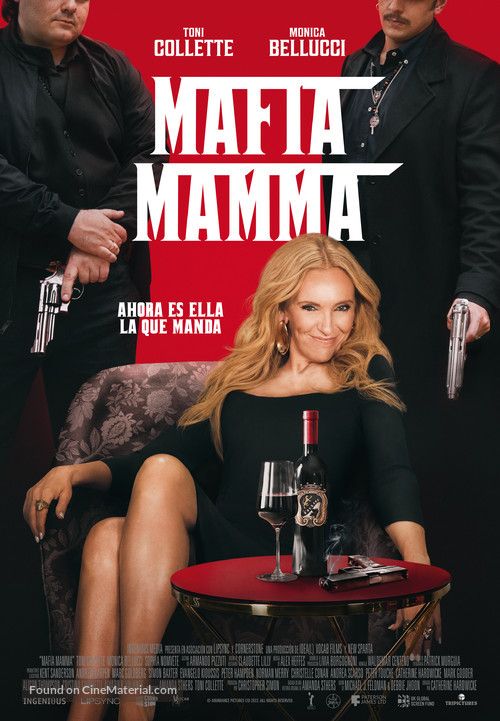 Mafia Mamma - Spanish Movie Poster