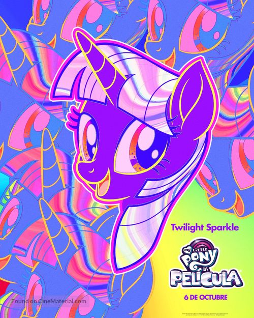 My Little Pony : The Movie - Mexican Movie Poster