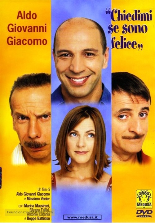 Chiedimi se sono felice - Italian Movie Cover