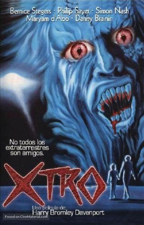 Xtro - Spanish VHS movie cover