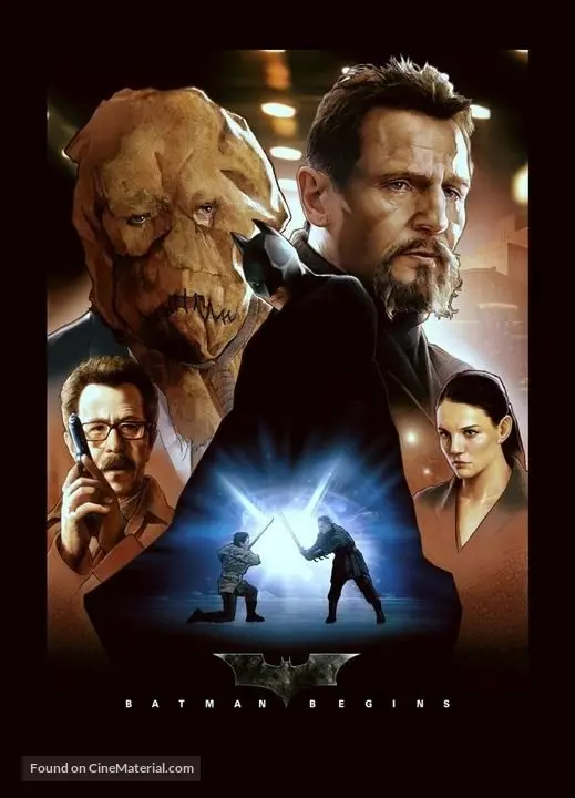 Batman Begins 2005 Movie Poster