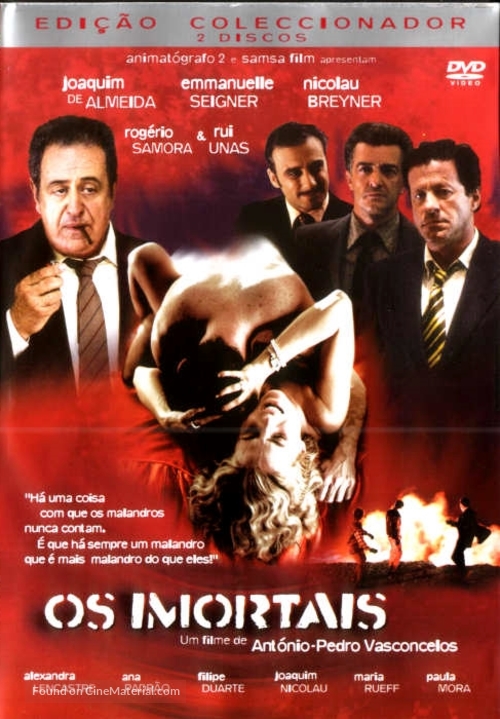 Os Imortais - Portuguese DVD movie cover